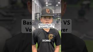 Baseball Player VS Volleyball Player Who will win mlb baseball baseballszn sports [upl. by Aronoff102]