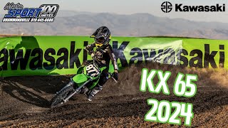 Walkaround  Kawasaki KX 65 2024 [upl. by Feodor]