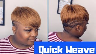 Partial Quick Weave  sensual mink yaki [upl. by Johnston365]