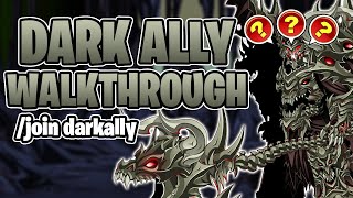 Dark Ally Quest Walkthrough join darkally  AQW [upl. by Ennirak]