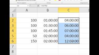 EXCEL VALORISATION DES HEURES [upl. by Lesli]
