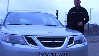 Saab 93 BioPower 2009 Test  Utrolig smuk bil [upl. by Drusus]