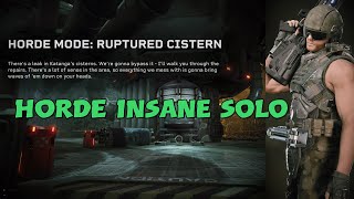 Aliens Fireteam Elite  Horde Ruptured Cistern  Insane Solo Demo is OP [upl. by Alrrats]