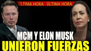 ​​🔴👉​👉 ¡BRAVO María Corina Y Elon Musk SE UNIERON ENTÉRATE 👯😎 [upl. by Leticia948]