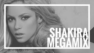 Shakira Megamix 2015  The Evolution of Shakira [upl. by Doralynn]