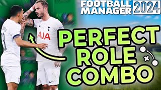 The BEST ROLE LINKUPS in FOOTBALL MANAGER 2024 [upl. by Ahsemot]