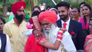 PUNJABI WEDDING HIGHLIGHTS MOMENTS Doli HARPREETamp SANDEEP  Gmailbalwinder463gmailcom [upl. by Assenal]