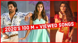 2020s Indian Songs Crossed 100 Million Views on Youtube  2020s Most Viewed IndianBollywood Songs [upl. by Ondine]