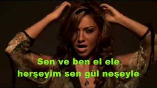 Hadise  Adin Ne with Lyrics [upl. by Barboza]