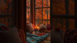 Relaxing Jazz Escape  Autumn Vibes and Piano Jazz in a Cozy Cabin Ambience for Work Study 🍂 [upl. by Atoiyanap839]