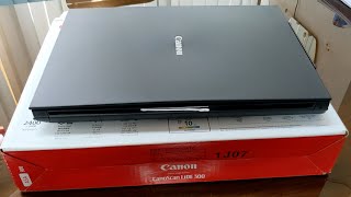 Review and Install Canon CanoScan LiDE 300 Scanner in bangla 2023 [upl. by Neimad]