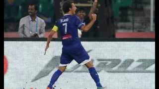 Chennaiyin FC Vs Delhi Dynamos FC Highlights 2015  01 ISL [upl. by Sgninnej]