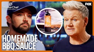 Gordon Ramsay Takes Home Chef’s BBQ Sauce  MasterChef [upl. by Oir805]