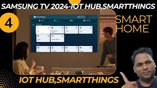 Samsung Smart TV ⚡️Feature Iot hub SmartThings ⚡️How to use smartthings in your Samsung Smart TV [upl. by Francklyn]