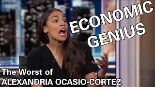 Alexandria OcasioCortez Economic Genius [upl. by Ottie890]