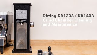 Ditting KR1203  KR1403  Grind Chamber Cleaning and Maintenance [upl. by Alake]