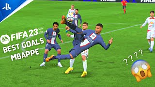 FIFA 23  Kylian Mbappé Best Goals  PS5 4K60 HDR [upl. by Arahd]