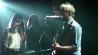 Bon Iver and The Staves  reStacks  Wembley Arena  081112 [upl. by Abihsat729]