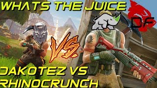 Dakotaz Vs RhinoCrunch Whats The Juice Including clips [upl. by Aiva608]