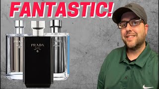 Prada L’HOMME Intense FULL REVIEW  A Flawless Fragrance [upl. by Annasor]