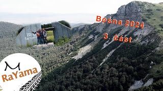 Šatorské jezero Olympijská místa Bosna 3 část  KTM 1290 Super Adventure S [upl. by Yatnwahs]