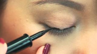 How to use Lancômes Liquid Artliner Precision Point Eyeliner [upl. by Amsirp]