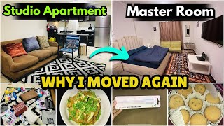 quotFrom Studio Apartment to Master Room in Dubai  Kyun Phir Se Ghar Badalna Pada 🧐  Dubai Vlogquot [upl. by Yenial]