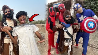 Captain Jack Sparrow aa gaya  Deadpool nay Spiderman ko Zinfandel kr dea [upl. by Clough22]