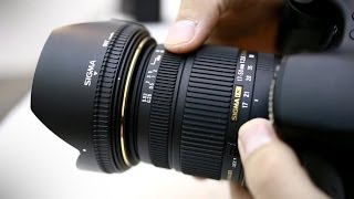 Sigma 1750mm f28 OS HSM lens review with samples [upl. by Casteel]