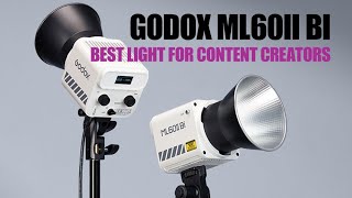 Godox ML60II BI  Best Light for Content Creators [upl. by Dace]