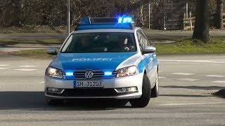 FuStW Polizei  LFKats FF Kiel Russee [upl. by Brinkema]