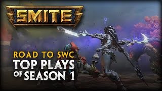 SMITE Road to SWC  Top Plays of SPL Season 1 [upl. by Disraeli598]