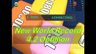 04 Octillion 04000000000000000000000000 Reached in Cubes 2048io  New World Record [upl. by Aynor]