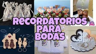 Recordatorios para boda  souvenirs para bodas [upl. by Nivlek678]