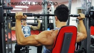 Treino de Ombros e Trapézio com Felipe Kokudai [upl. by Haissi561]