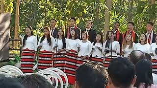 Blessing song of Vilokali amp Kaisuangchap by Makuiluangdi choir on 15th November 2024 Noune Resort [upl. by Accalia]