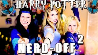 HARRY POTTER NERDOFF  THE REMATCH with Brizzy Voices amp Tessa Netting [upl. by Oiralih]