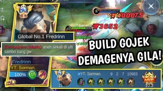 Gue Mencoba Fredrinn Full Item Guardian Helmet Demagenya Gila  Mobile Legends [upl. by Rosette771]