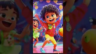 🍎🍌🍇🍊Fun amp Educational Fruit Song for Kids  Learn Fruits with Music amp Dance shorts fruit viral [upl. by Tadeo]