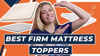 Best Firm Mattress Toppers  Our Top 5 Picks [upl. by Kneeland554]