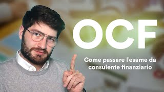 Come ho passato lesame da consulente finanziario Organismo Consulenti Finanziari OCF [upl. by Bremser]