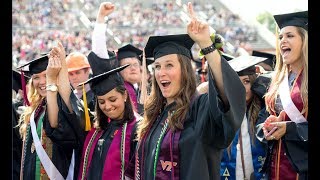 Virginia Tech Spring 2018 University Commencement ceremony [upl. by Russel]