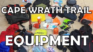 Cape Wrath Trail Equipment review [upl. by Latoniah]