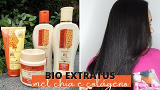 RESENHA BIO EXTRATUS NUTRIÇÃO MEL CHIA E COLÁGENO [upl. by Meelas]