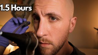 Long and Relaxing ASMR Ear Exams and Hearing Tests [upl. by Adla852]