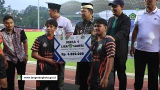 Liga Santri Berakhir Dr Nurdin Semoga Bisa Menjadi Bagian dari Tim Sepakbola Kota Tangerang [upl. by Faydra245]