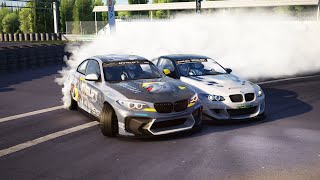 VDC Tandem Practice in 1100HP E92 M3  Drift Masters Mondello Park [upl. by Rosecan]