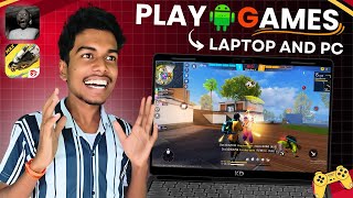 How To Play Games In Laptop amp PC  How To Play Android Games In Laptop  Android Games [upl. by Anaitat560]