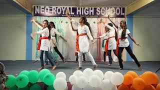 Mana Desam Patriotic Dance  Republic Day Celebration Neo Royal High School 20192020Karmanghat [upl. by Floria]