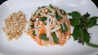 Kohlrabi Carrot Salad ｜Simple Recipe [upl. by Waterer]